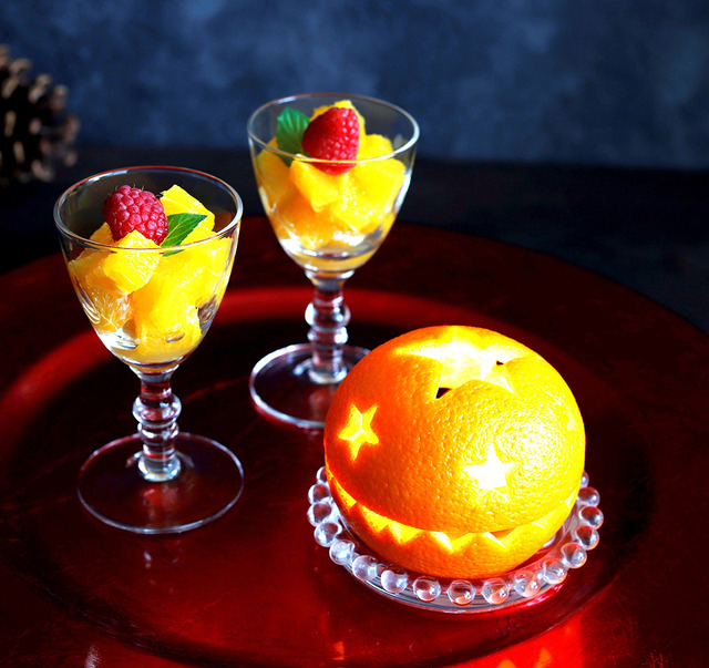 オレンジピールランタン