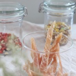 ★ペットも人間も美味しい♪ 簡単手作り鶏ささみジャーキーの作り方