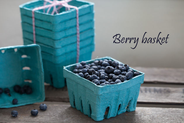 置くだけでかわいい！　ベリーバスケットの使い方いろいろ