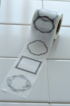 マスキングテープで収納ラベリング