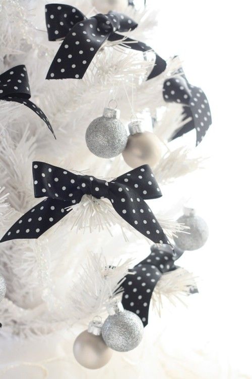 リボンを使って♪　大人シックなクリスマスを楽しむ