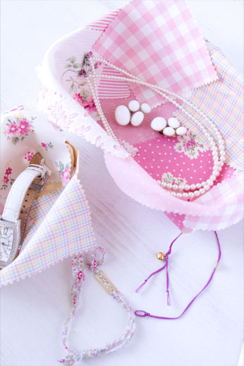 パニムールを小物入れにリメイク