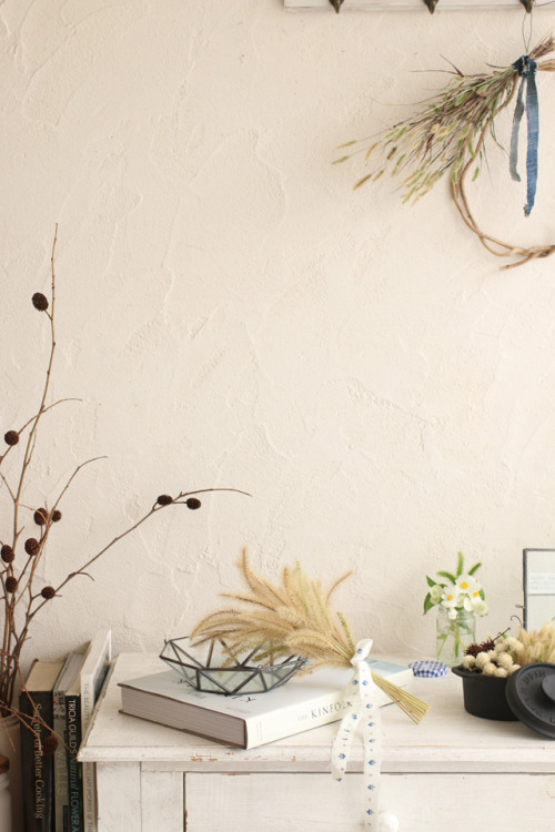 いまがシーズン?!　立ち枯れネコジャラシを飾ってほっこり時間