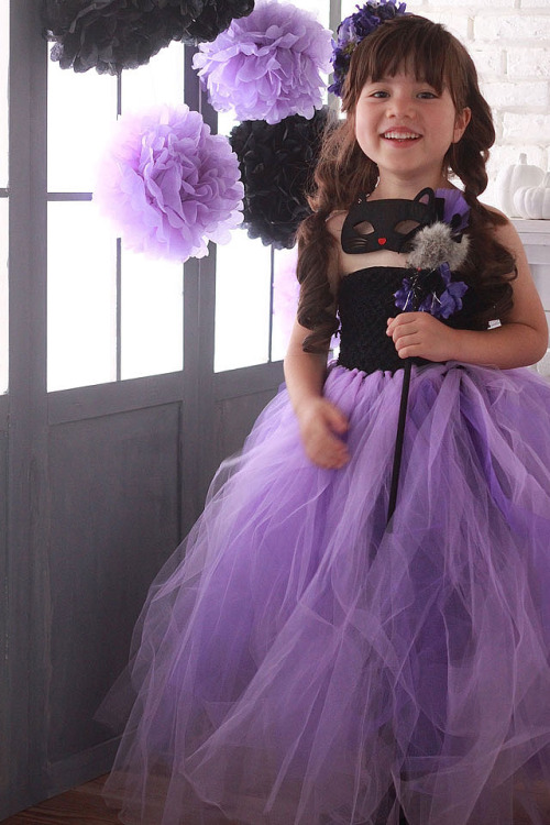 切って結ぶだけ！　あっという間にできるハロウィンプリンセスドレス