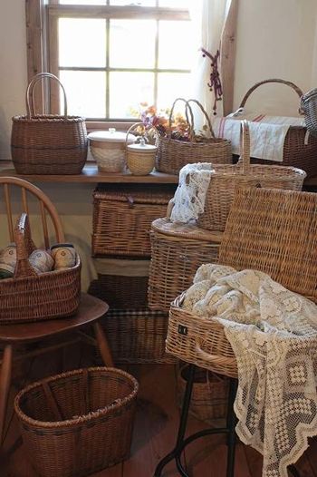 洋書スタイルでバスケットを楽しむ