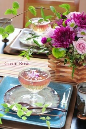 **菊の節句特集**　菊づくしの1日デザート