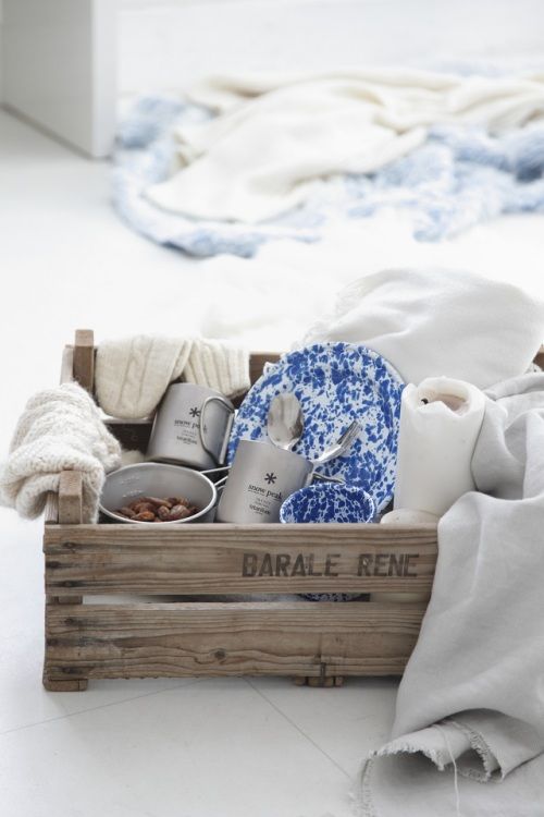 最旬スタイリング～あったかお部屋の中で、雪の中のキャンプ気分♪