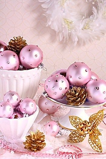 ◆クリスマスNo.7　クリスマスボールにデコアレンジ