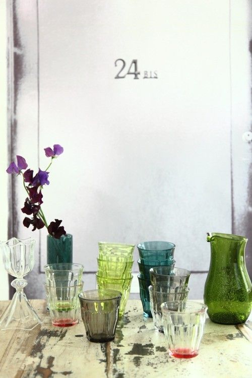 人気のDURALEXグラスで、暑い夏を涼しげに