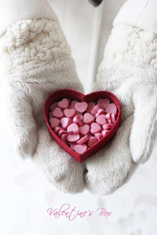 牛乳パックで　簡単☆ハートボックスを作りましょう～♪