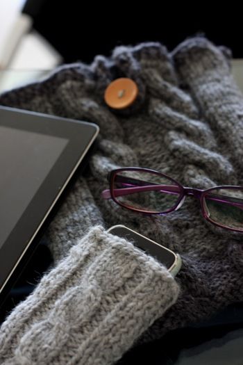 Let’s knit！真っすぐ編むだけのスマホカバー