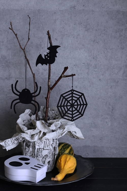 今からでも間に合う 簡単ハロウィンオブジェ