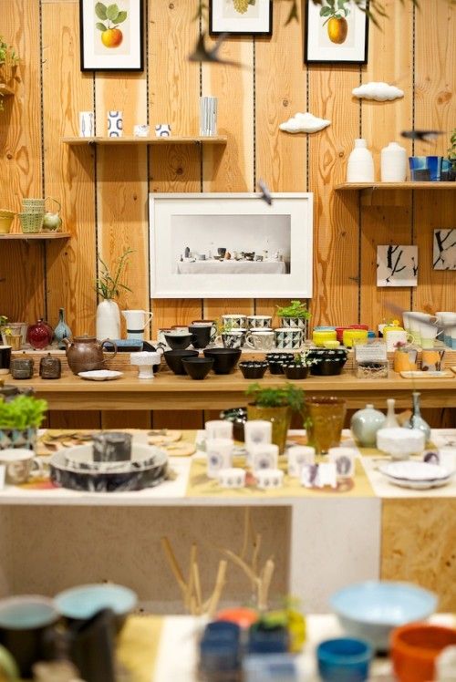 イデーショップ日本橋で、スウェーデンの陶芸家アーティスト集団「KAOLIN」展を開催中