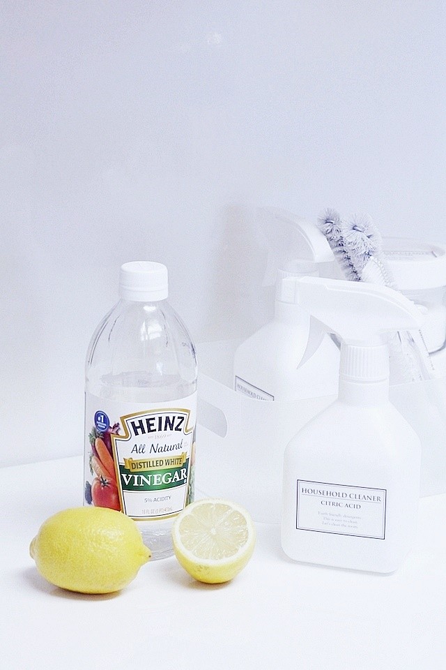 時短大掃除♪ ホワイトビネガーで水垢汚れを撃退！