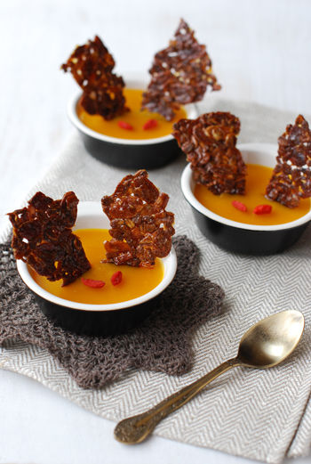 ◆ハロウィンウィークNo.8　コウモリかぼちゃプリン