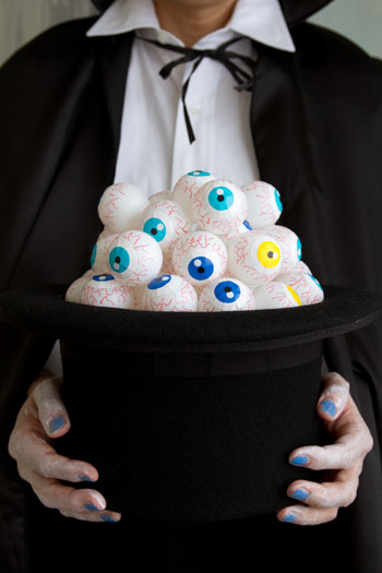 ◆ハロウィンウィークNo.7　ピンポン玉で作る ハロウィン飾り