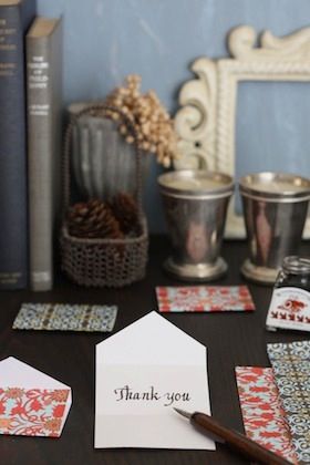 大人かわいいエンベロープカード