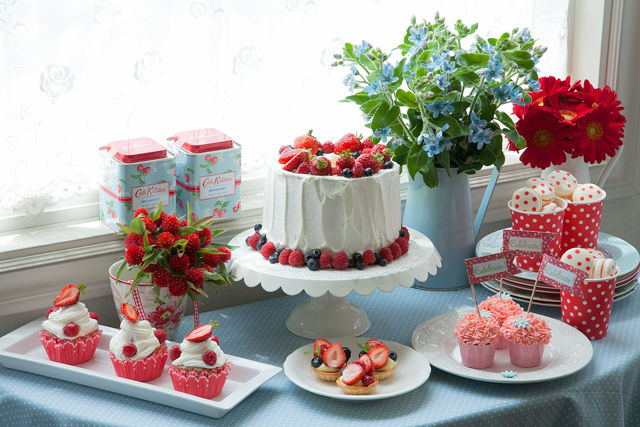 美容にうれしいポリフェノールたっぷり！ベリーでスイーツパーティ♪