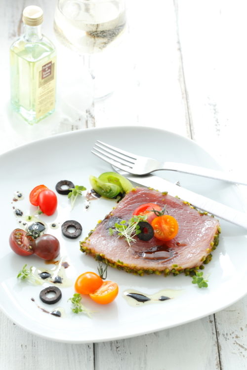 大きいブロックが手に入ったら！　マグロのお刺身をおしゃれに洋風に