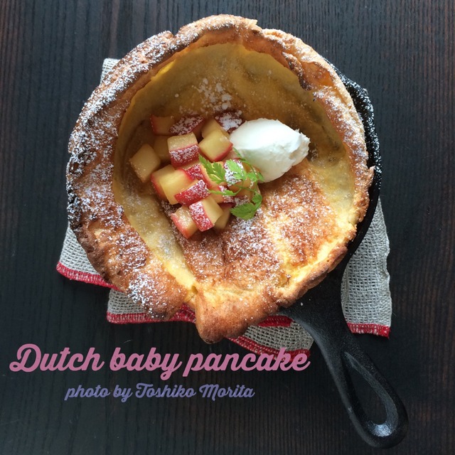 朝ごはんに気分があがる！ さわやかなレモン風味のダッチベイビー