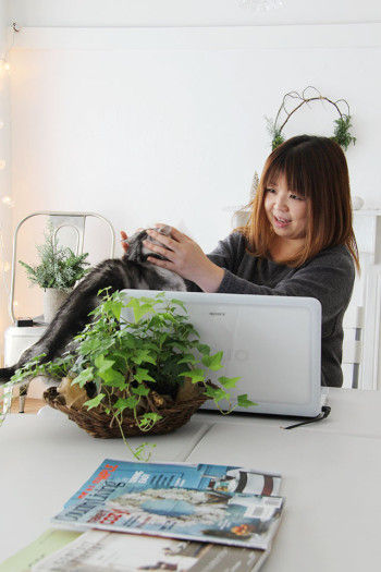 【Interview  file.4】　ヤノミサエさん （1）　～　講座を開くためにDIYで作り上げたアトリエは、ピュアホワイトの空間