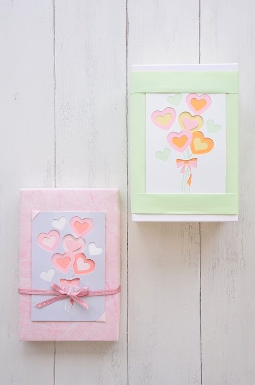 “ありがとうカード”をラッピングの一部に添えて。いつでも思い出してね！