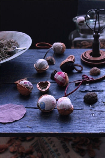 お手製“くるみサシェ”でかわいい秋支度