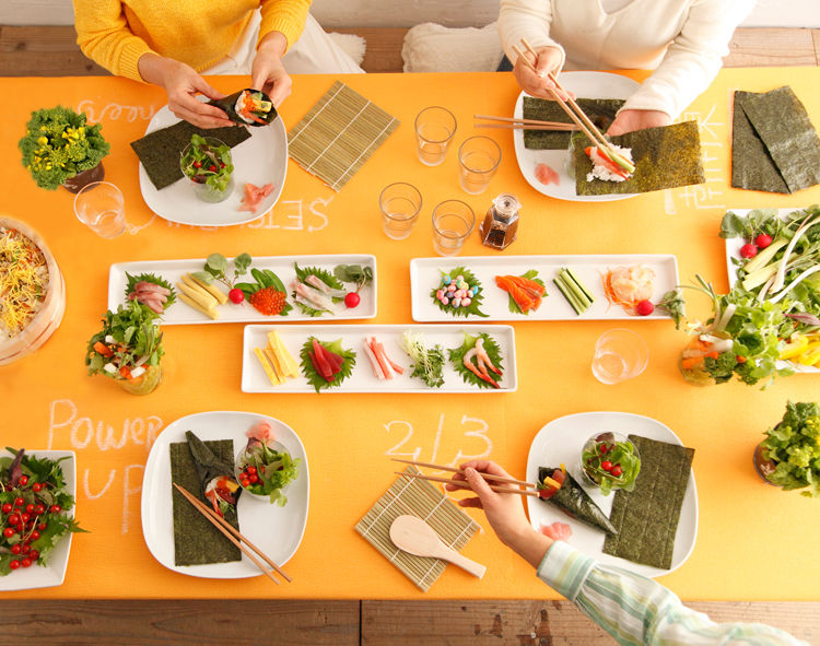 【節分から始めよう】ラッキーパワーチャージ・恵方巻き編