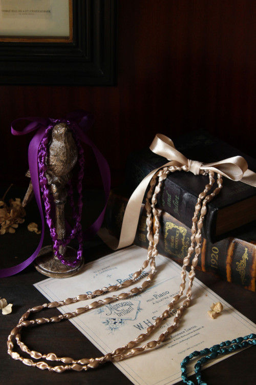 甘～いキャンディみたい♪　リボンで作るキラキラアクセサリー