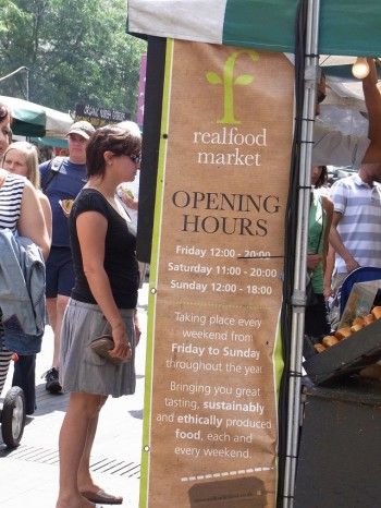 Real Food Marketで、ロンドンで人気のストリートフードを味わう♪