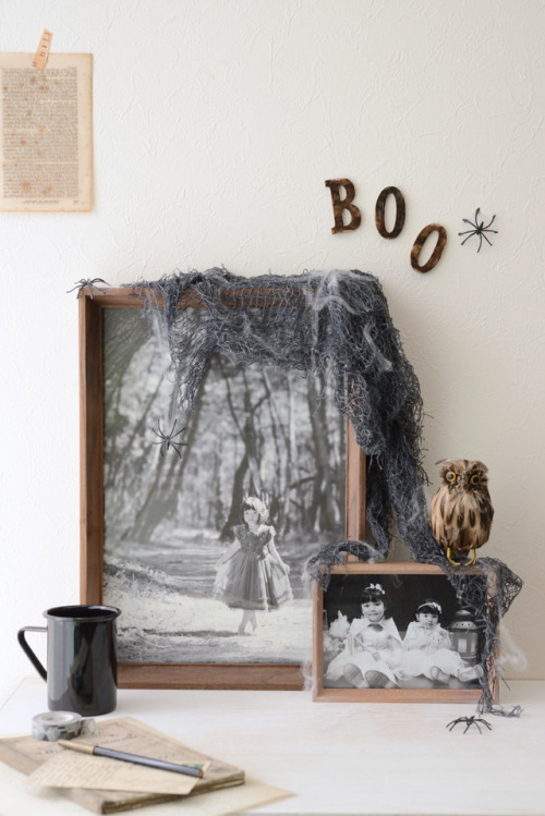 プチプラで楽しむハロウィン・ディスプレイ2種　～　「ナチュラルな暮らしのヒント」から