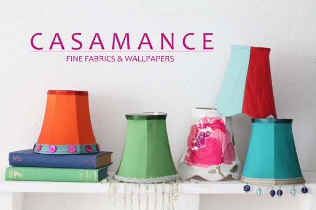 CASAMANCEのランプシェードで印象的なコーナーづくりを