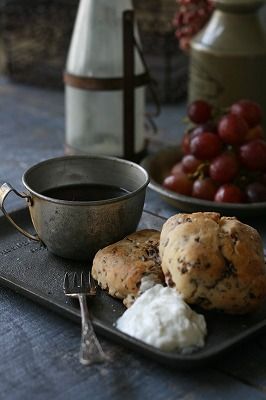 きのこのスクエアスコーン