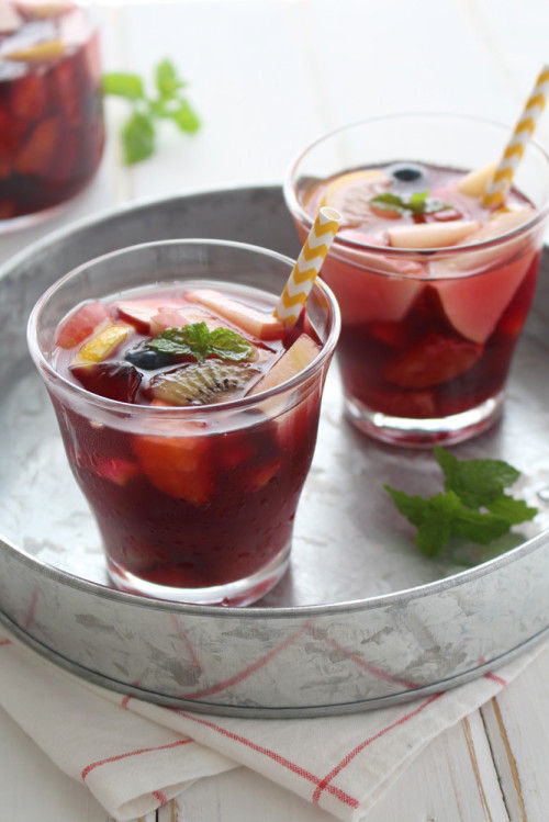 夏休みに♪　親子で楽しめるノンアルコールサングリア