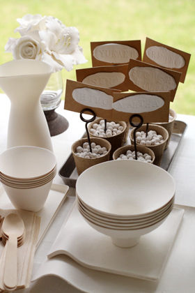 ガーデニンググッズ＆クレイでカジュアル座札