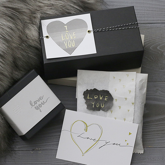 筆ペンで描くオシャレなバレンタインメッセージ　4選