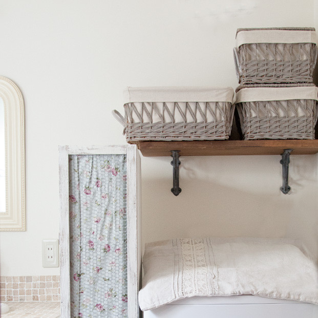 「無印良品」のストッカーが大変身！　隠す収納にアップサイクル