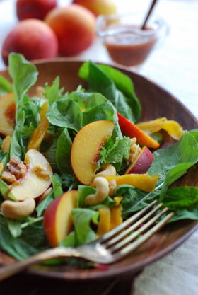 ネクタリンのコンフィチュールサラダ