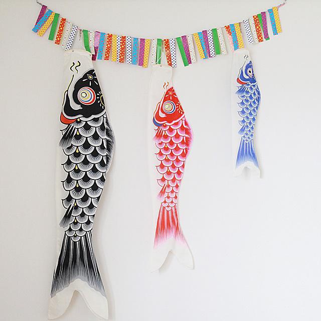 100均を活用♪ お家で鯉のぼりを楽しむ可愛い飾り方