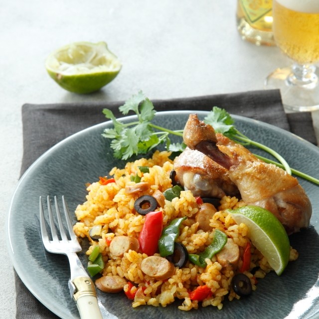 炊飯器で簡単!! スパイシーな美味しさ お手軽ジャンバラヤ