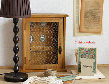 手軽に木製なべ敷をレターラックに