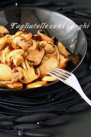 秋の香り～きのこのタリアテッレ