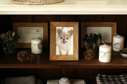 IKEAのナチュラルフレームをしっくり秋色に