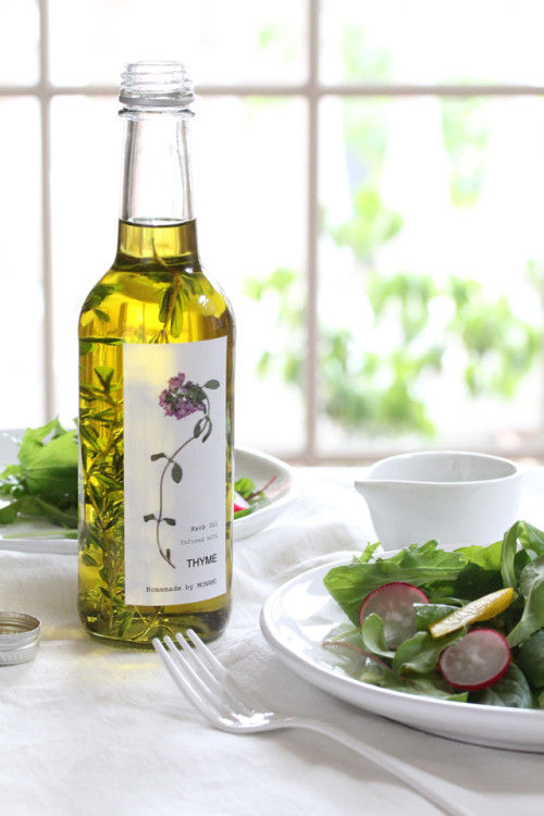 ハーブの押し花で、オリジナルラベルを作ってみませんか？