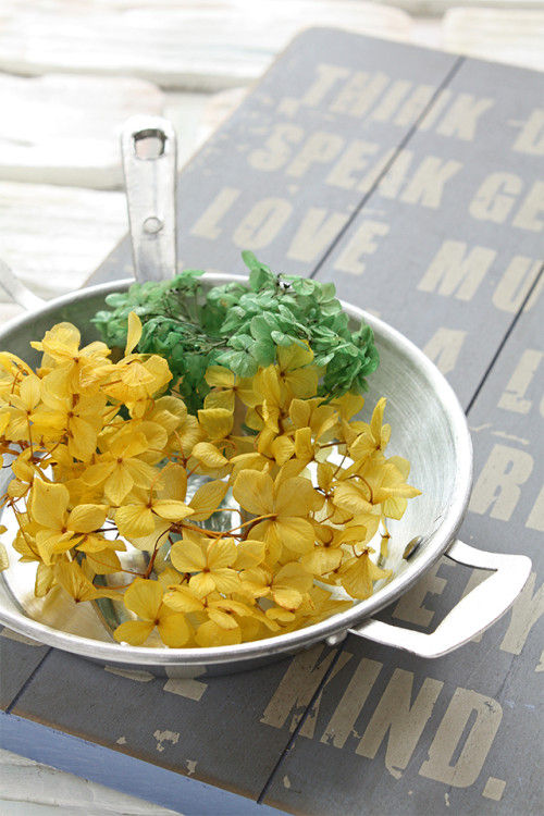 プリザーブドフラワーを自分で作ろう！　紫陽花編