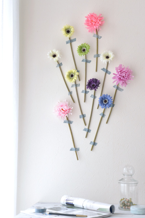 簡単♪ウォールデコに使えるアイディア2つ～　「ナチュラルな暮らしのヒント」から