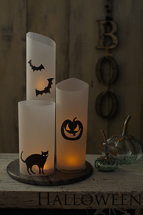 大人仕様♪　トレペで作るハロウィンキャンドル