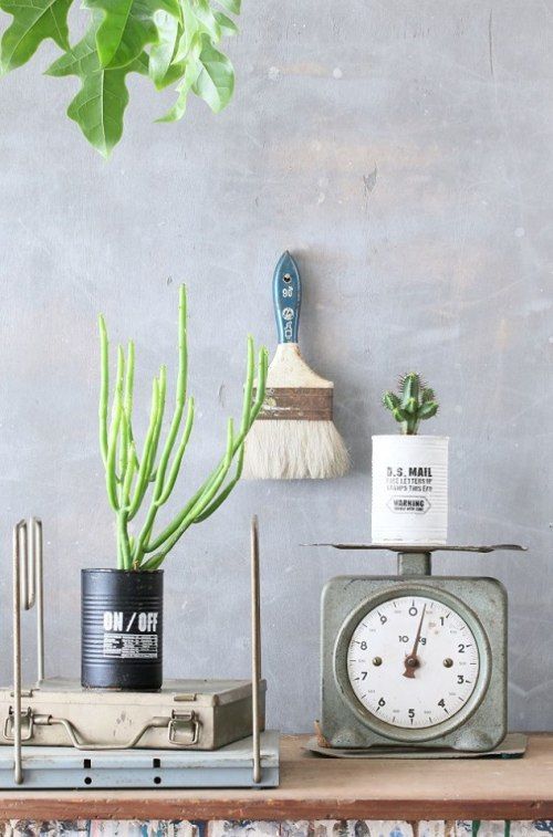 男前リメ缶を、セリアの転写シールで作ってみませんか？