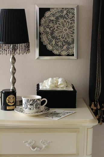 ブレードをつけて大人の秋色ランプシェード