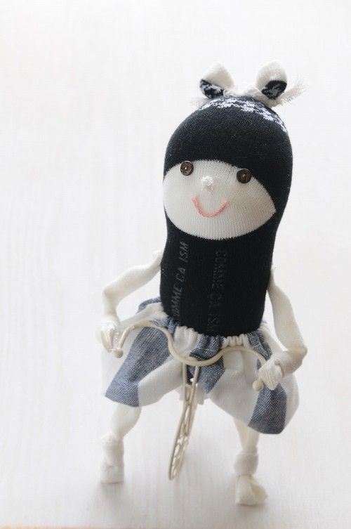 「わたしのSock Doll」 縫わない縫いぐるみ？
